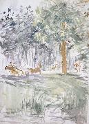 Berthe Morisot Carriage oil painting reproduction